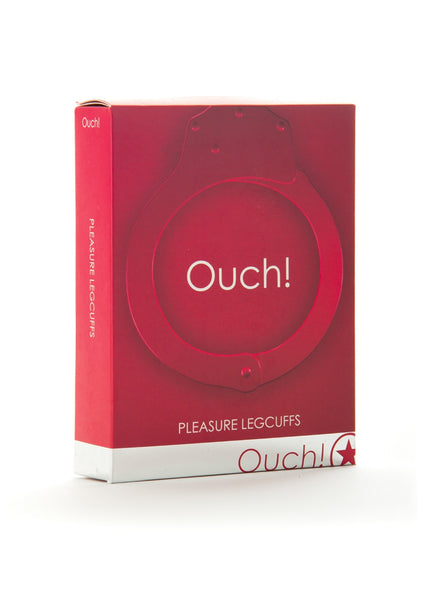 Pleasure Legcuffs - Red