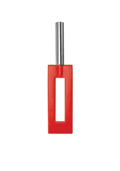 Leather Gap Paddle - Red