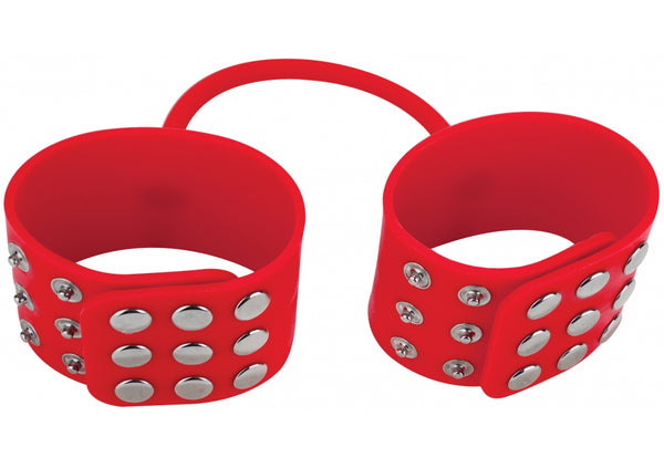 Silicone Cuffs - Red