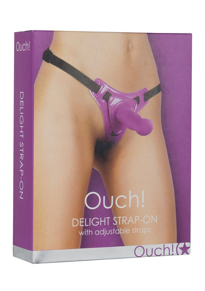 Delight Strap-On - Purple