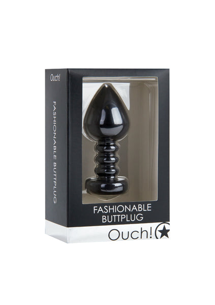 Fashionable Buttplug - Black