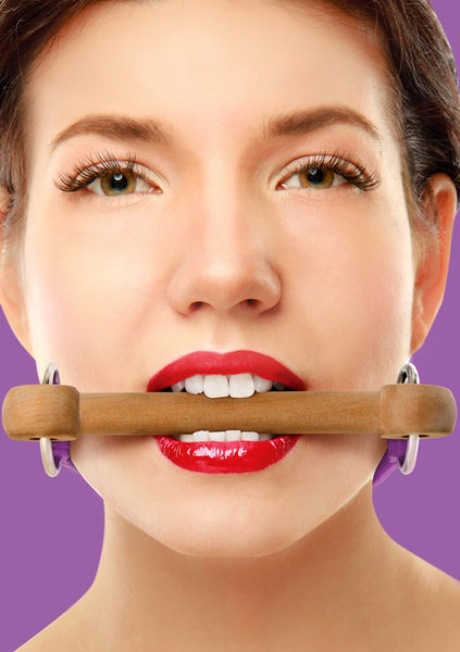 Wooden Bridle - Purple