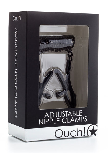 Adjustable Nipple Clamps - Black