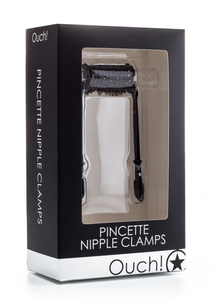 Pincette Nipple Clamps - Black