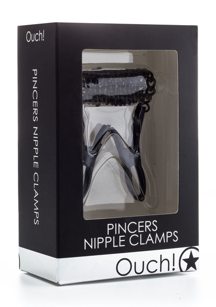 Pincers Nipple Clamps - Black