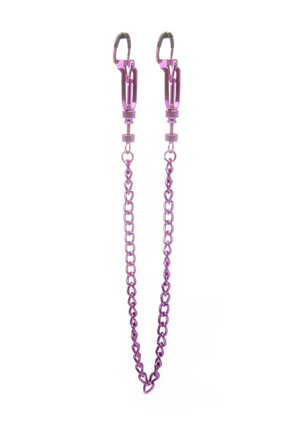 Helix Nipple Clamps - Purple