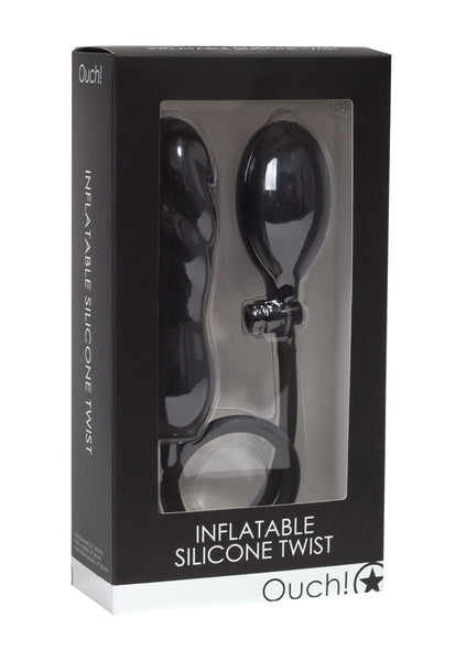 Inflatable Silicone Twist - Black