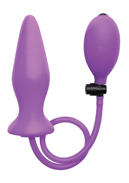 Inflatable Silicone Plug - Purple