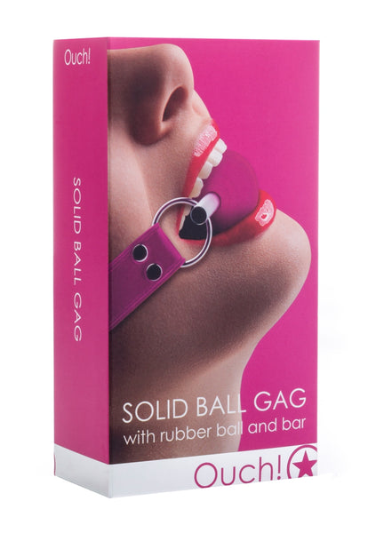 Solid Ball Gag - Pink