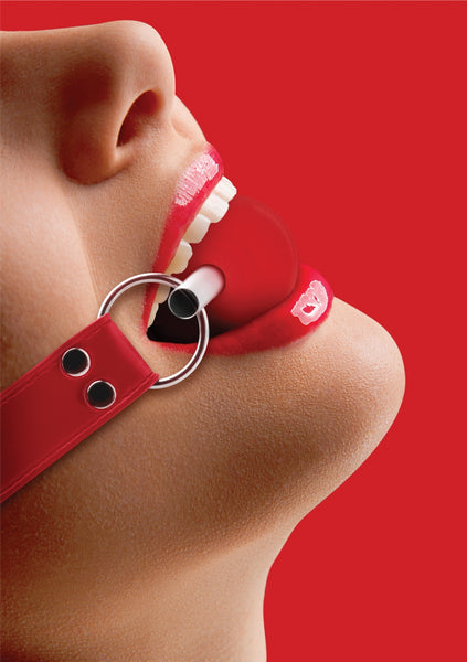 Solid Ball Gag - Red