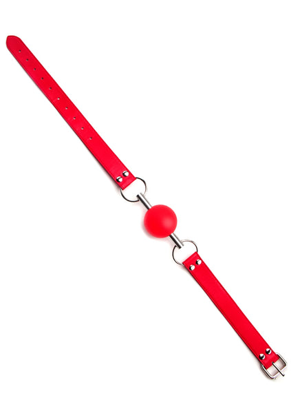 Solid Ball Gag - Red