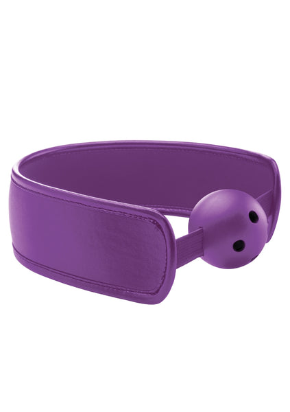 Brace Ball Gag - Purple
