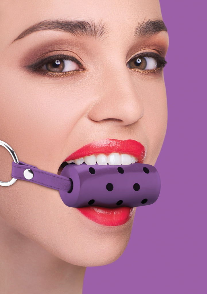Cylinder Gag - Purple