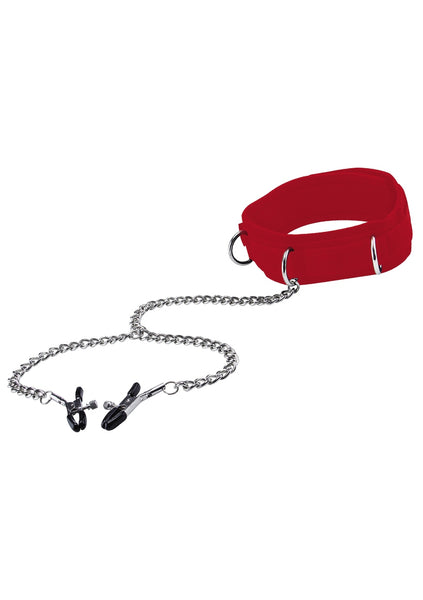 Velcro Collar - Red