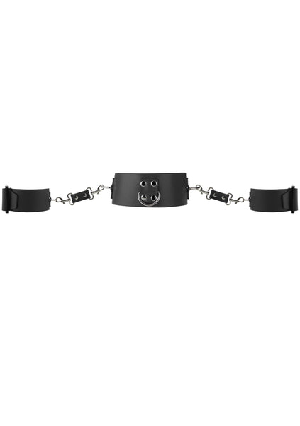 Collar with Cuffs - Black