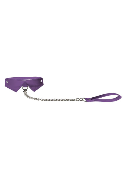 Exclusive Collar & Leash - Purple