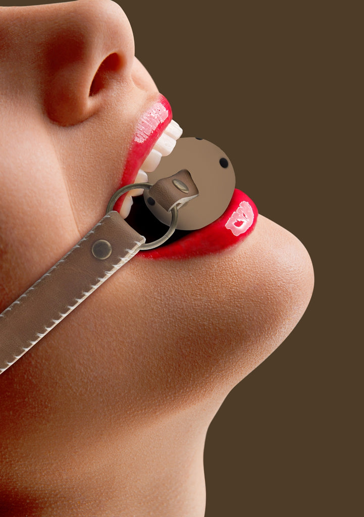 Open Ball Gag - Mocca