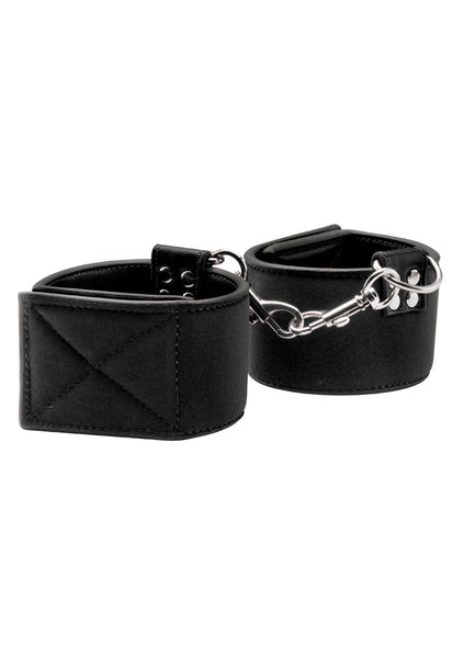 Reversible Wrist Cuffs - Black