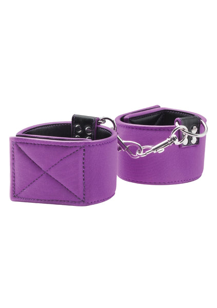 Reversible Ankle Cuffs - Purple
