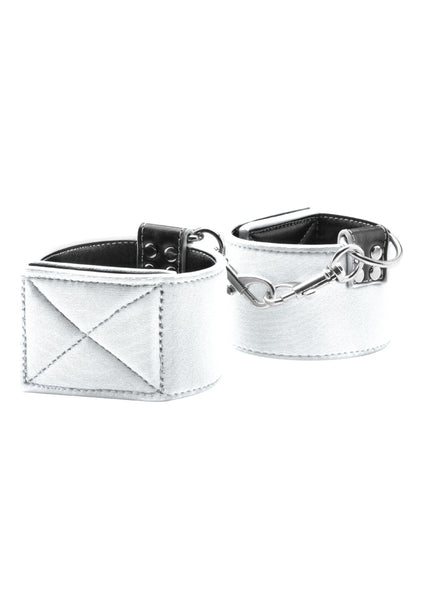 Reversible Ankle Cuffs - White