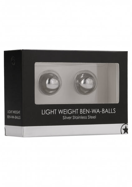 Light Weight Ben-Wa-Balls - Silver