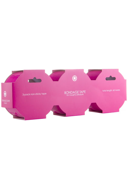 Bondage Tape - 3-pack - Pink