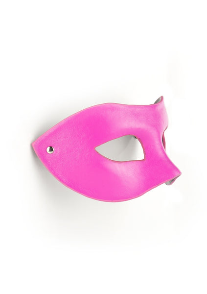 Eye Mask - PVC/Imitation Leather - Pink