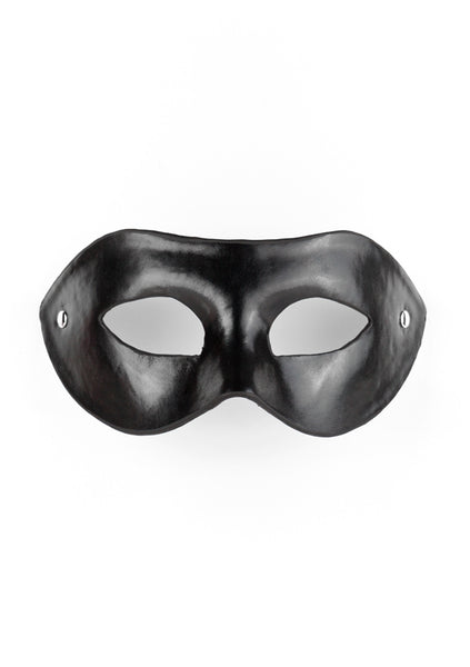 Eye Mask - PVC/Imitation Leather - Black