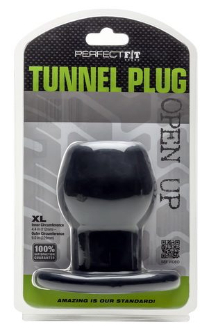 Perfect Fit Tunnel Plug - Black - X-Large