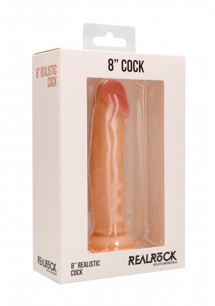 Realistic Cock - 8" - Skin