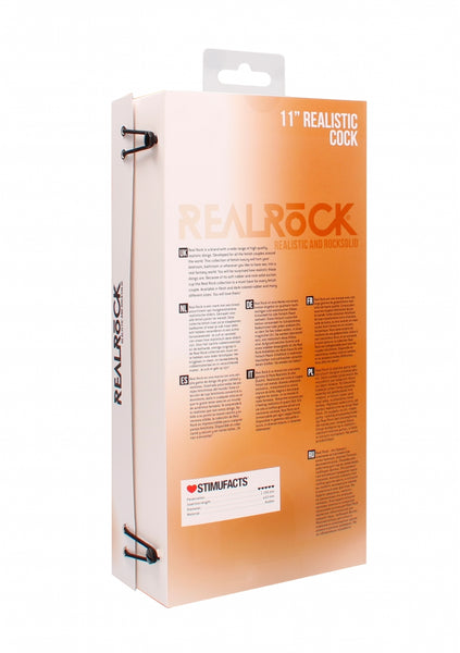 Realistic Cock - 11" - Skin