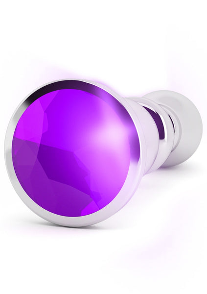 Rich R2 - Silver Plug - 4.8 Inch - Purple Sapphire