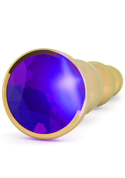 Rich R3 - Gold Plug - 4.8 Inch - Purple Sapphire