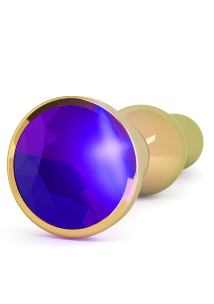 Rich R4 - Gold Plug - 4.8 Inch - Purple Sapphire