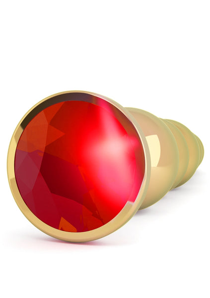 Rich R5 - Gold Plug - 4.9 Inch - Red Sapphire