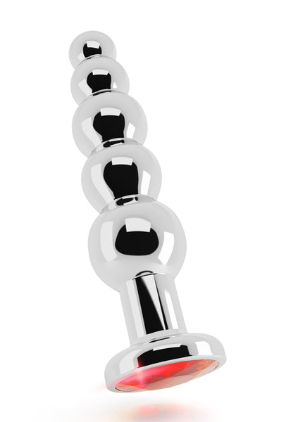 Rich R5 - Silver Plug - 4.9 Inch - Red Sapphire