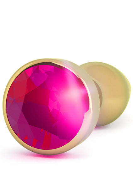 Rich R9 - Gold Plug - 3.9 Inch - Pink Sapphire