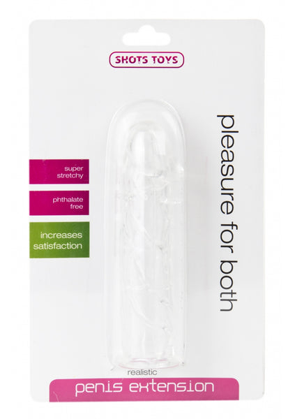 Realistic Penis Extension - Transparent