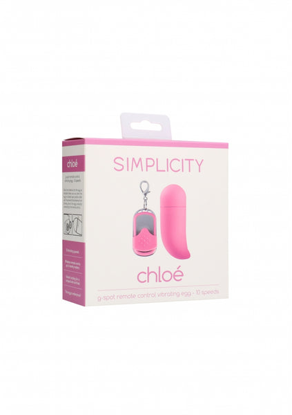 CHLOÉ g-spot remote control vibrating egg - Pink