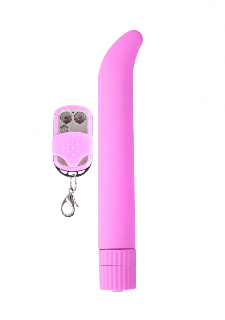 ELISE slim remote control vibrating g-spot vibrator - Pink