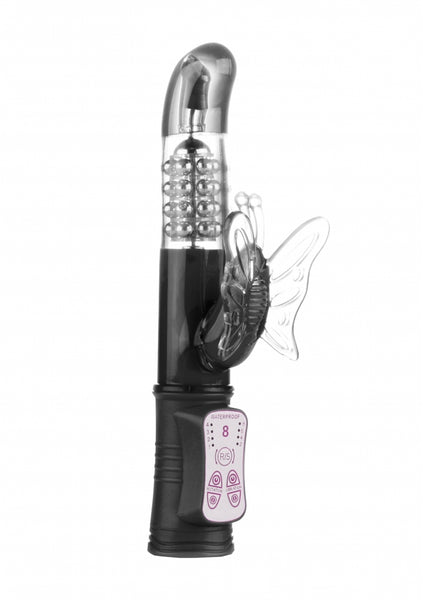 MIMI butterfly vibrator - rotating dual motors - Black
