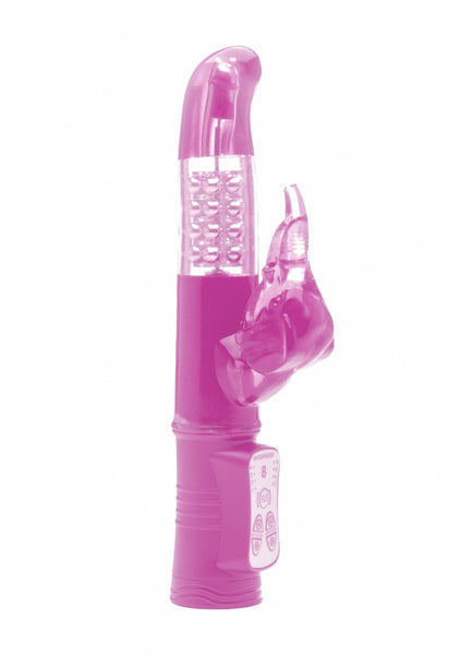 BEBE elephant vibrator - rotating dual motors - Pink