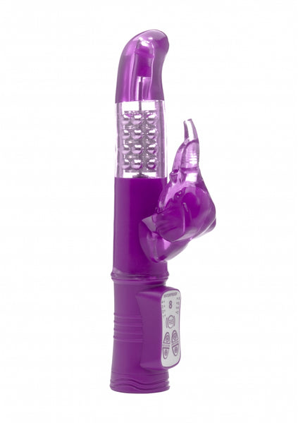 BEBE elephant vibrator - rotating dual motors - Purple