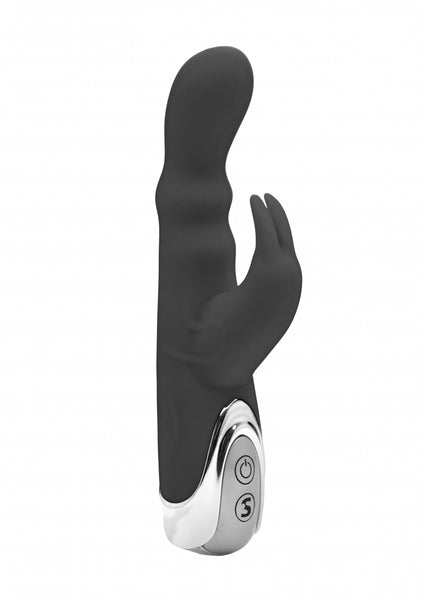 EMMA dual motor rabbit vibrator - Black