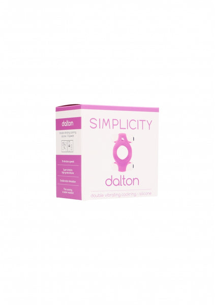 DALTON double vibrating cockring - Pink