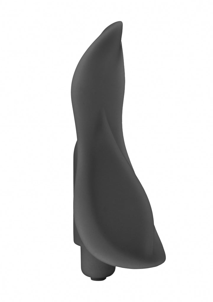 CELIA vibrating massager - silicone - Black