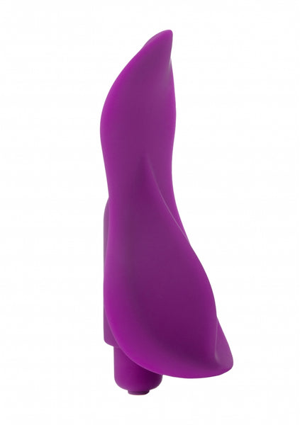 CELIA vibrating massager - silicone - Purple