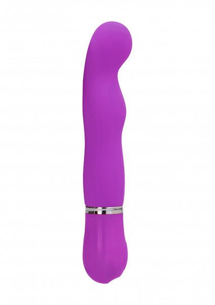 GENNY vibrating stimulator - silicone - Purple
