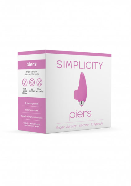 PIERS Finger vibrator - Pink