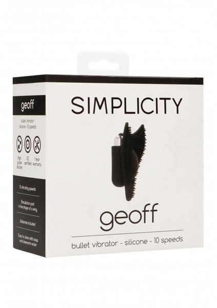 GEOFF Bullet vibrator - Black